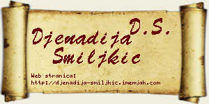 Đenadija Smiljkić vizit kartica